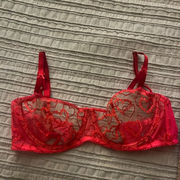 Savage X Fenty Mesh Heart Bra - Picture 2 of 4